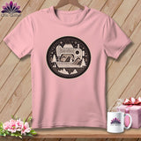 MyDesigns Physical Item Pink / S Peaks Pines and Patches ~ SuperSoft Relaxed Fit Tee