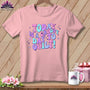 MyDesigns Physical Item Pink / S Today is a Groovy Day to Quilt ~ SuperSoft Relaxed Fit Tee