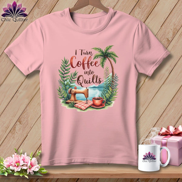 MyDesigns Physical Item Pink / S Tropical Coffee ~ Relaxed Fit Tee