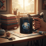 MyDesigns Physical Item Quilting My Escape - Dark ~ Large Mug