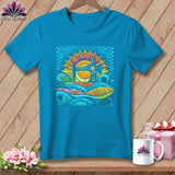 MyDesigns Physical Item Royal Caribe / S Color Splashed Stitches ~ Premium Tee