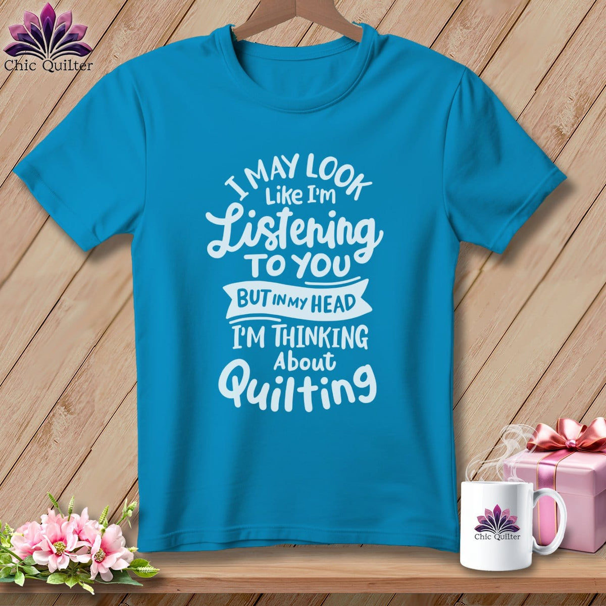 MyDesigns Physical Item Royal Caribe / S I May Look Like I'm LIstening ~Premium Tee