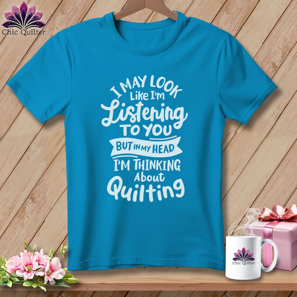MyDesigns Physical Item Royal Caribe / S I May Look Like I'm LIstening ~Premium Tee