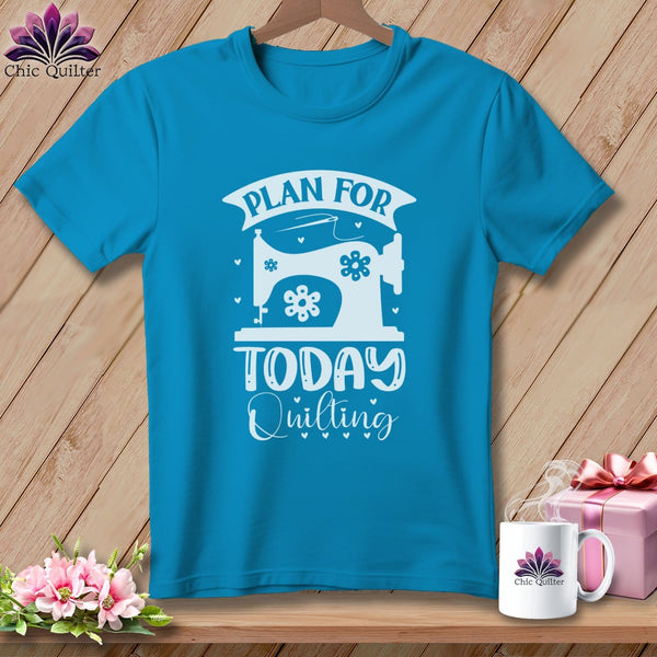 MyDesigns Physical Item Royal Caribe / S Plan For Today Quilting ~Premium Tee