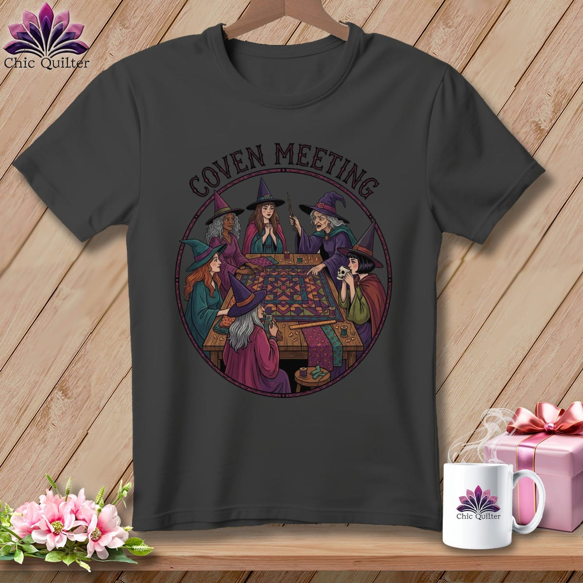 MyDesigns Physical Item S / Asphalt Coven Meeting ~ Relaxed Fit Tee