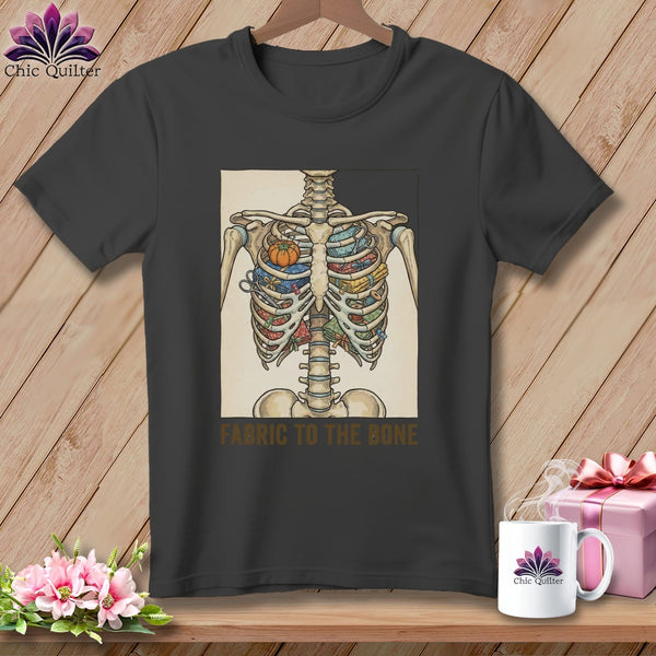 MyDesigns Physical Item S / Asphalt Fabric to the Bone ~ Relaxed Fit Tee