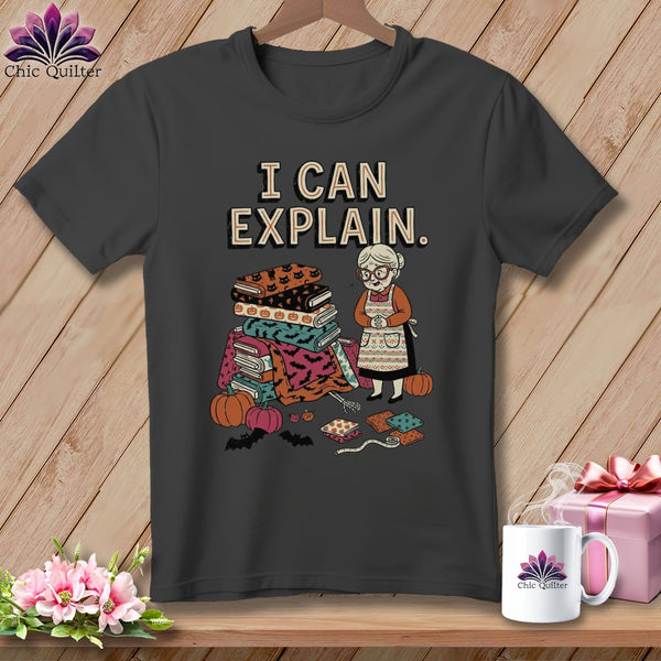 MyDesigns Physical Item S / Asphalt I CAN EXPLAIN. ~ Relaxed Fit Tee