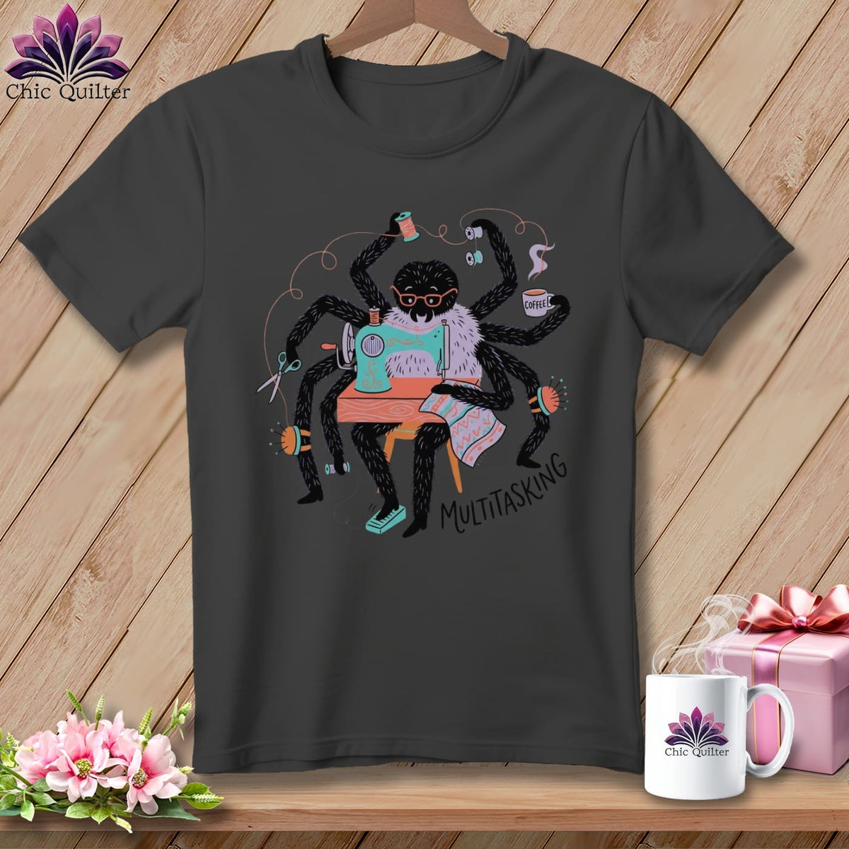 MyDesigns Physical Item S / Asphalt Multitasking ~ Relaxed Fit Tee