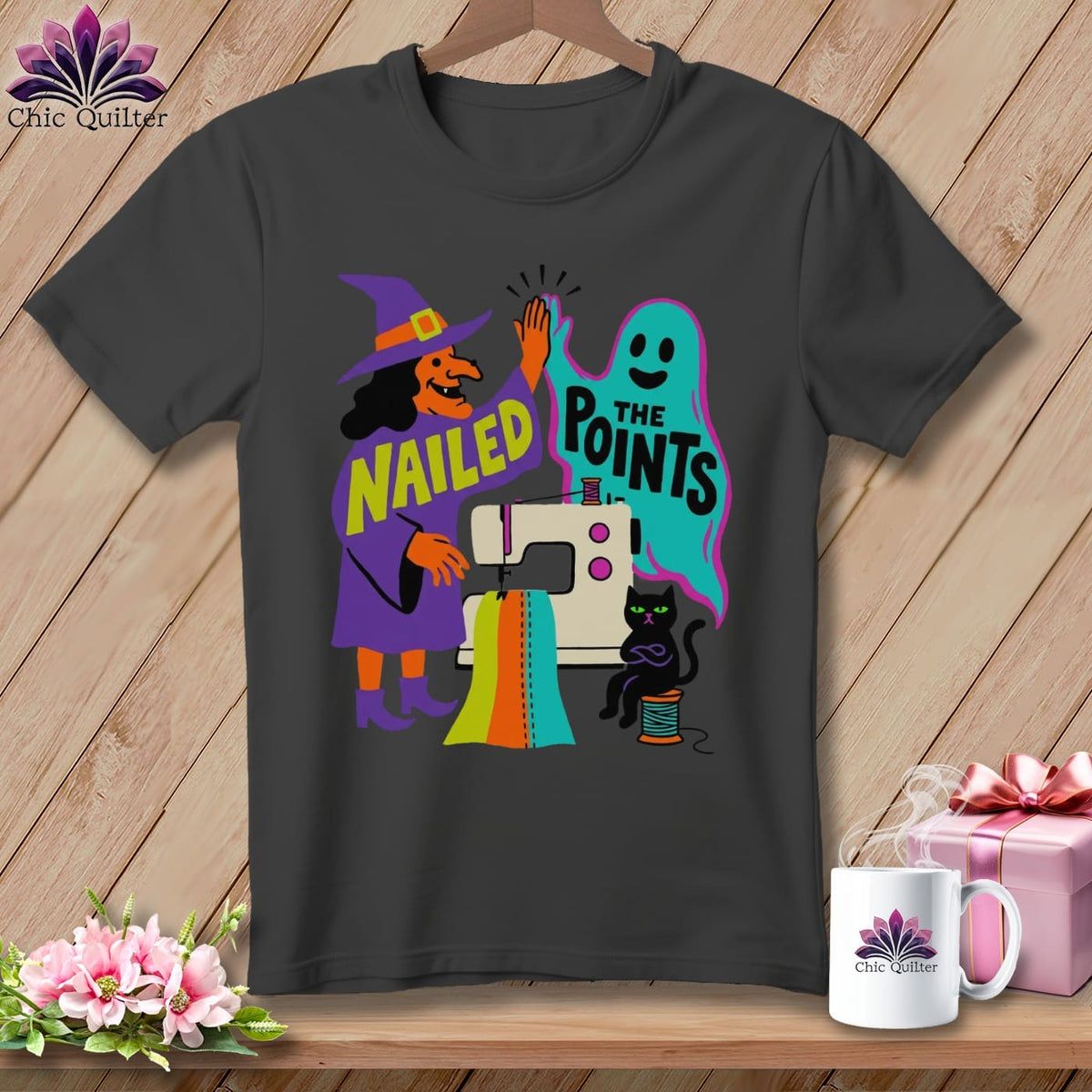 MyDesigns Physical Item S / Asphalt Nailed the Points ~ Relaxed Fit Tee