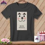 MyDesigns Physical Item S / Asphalt Patch - Resting Stitch Face ~ Relaxed Fit Tee