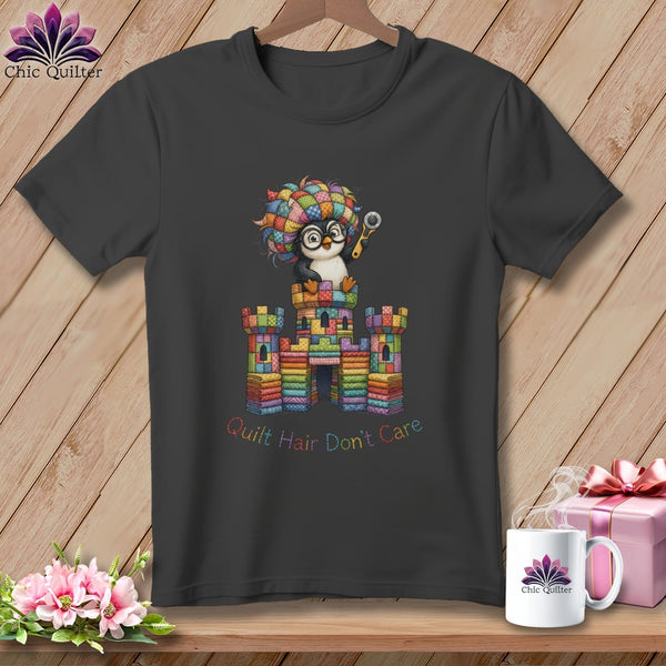 MyDesigns Physical Item S / Asphalt Queen of the Fabric Stack ~ Relaxed Fit Tee