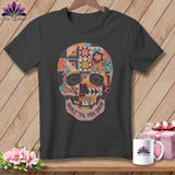 MyDesigns Physical Item S / Asphalt Quilt 'Til You Drop ~ Relaxed Fit Tee