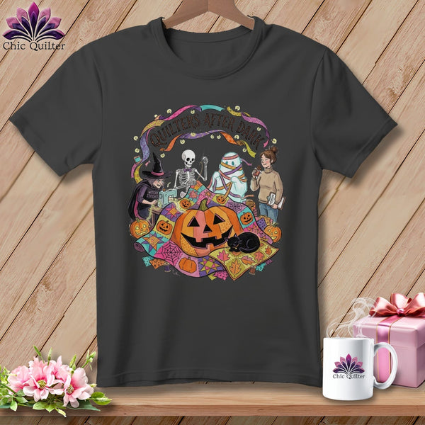 MyDesigns Physical Item S / Asphalt Quilters After Dark ~ Relaxed Fit Tee