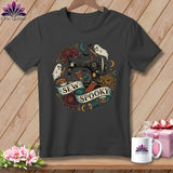 MyDesigns Physical Item S / Asphalt Sew Spooky ~ Hand-Crank ~ Relaxed Fit Tee