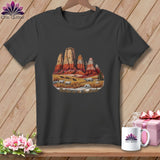 MyDesigns Physical Item S / Asphalt Stitchin' in Badlands National Park ~ Relaxed Fit Tee