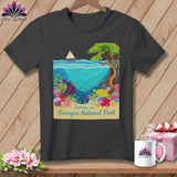 MyDesigns Physical Item S / Asphalt Stitchin' in Biscayne National Park ~ Relaxed Fit Tee