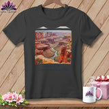 MyDesigns Physical Item S / Asphalt Stitchin' in Canyonlands National Park ~ Relaxed Fit Tee