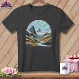 MyDesigns Physical Item S / Asphalt Stitchin' in Gates of the Arctic National Park and Preserve ~ Relaxed Fit Tee