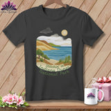 MyDesigns Physical Item S / Asphalt Stitchin' in Indiana Dunes National Park ~ Relaxed Fit Tee