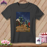 MyDesigns Physical Item S / Asphalt Stitchin' in Joshua Tree National Park ~ Relaxed Fit Tee