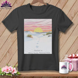 MyDesigns Physical Item S / Asphalt Stitchin' in White Sands National Park ~ Relaxed Fit Tee