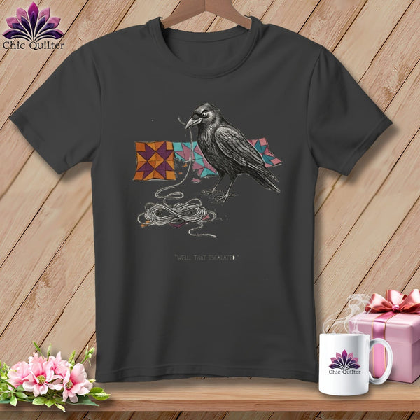 MyDesigns Physical Item S / Asphalt Well. That Escalated. ~ Relaxed Fit Tee