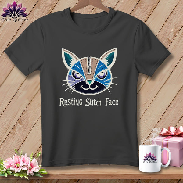 MyDesigns Physical Item S / Asphalt What Do You Want? - Resting Stitch Face ~ Relaxed Fit Tee
