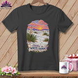 MyDesigns Physical Item S / Asphalt White Sands National Park, Stitchin in ~ Relaxed Fit Tee