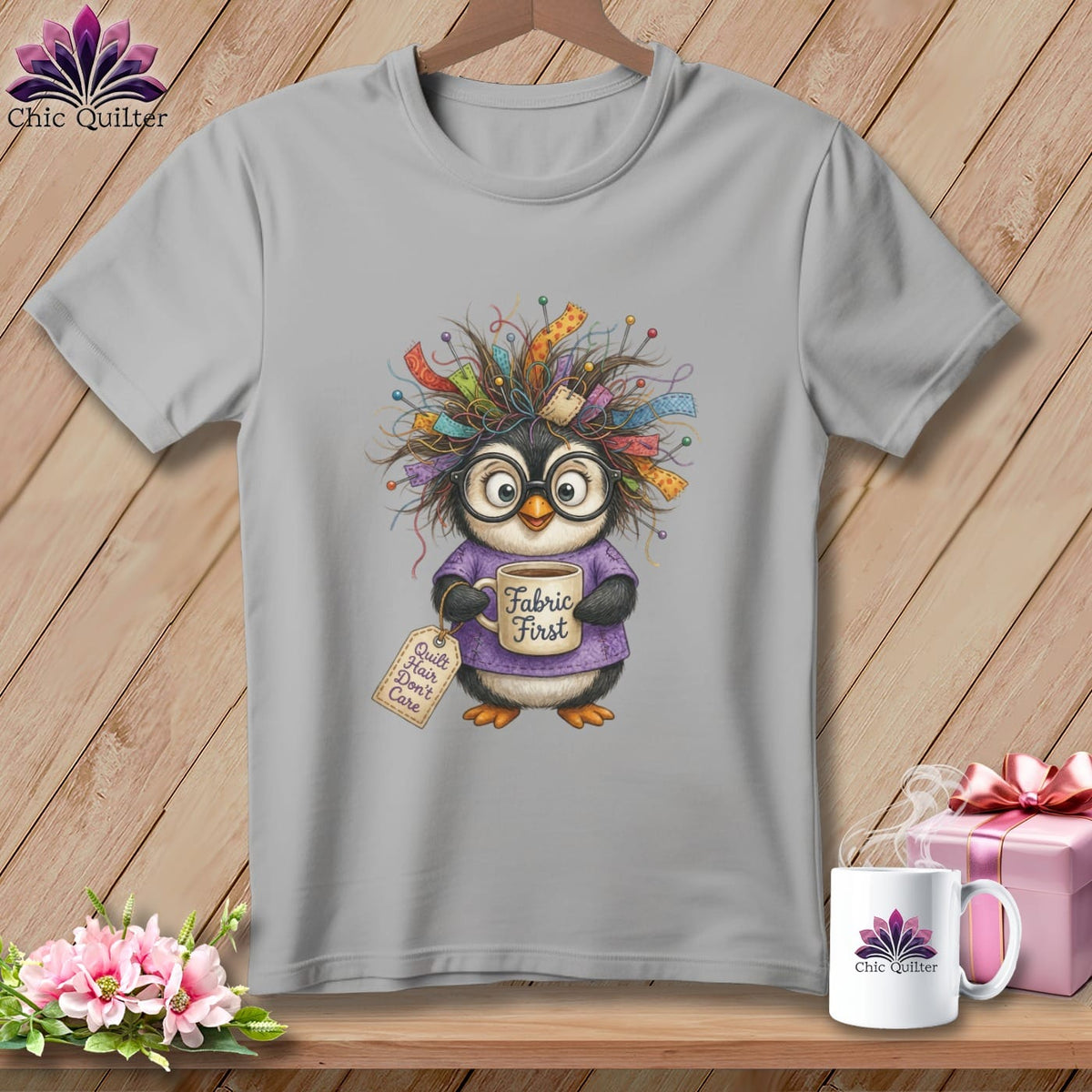 MyDesigns Physical Item S / Athletic Heather Fabric First, Everything Else Later ~ Relaxed Fit Tee