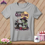 MyDesigns Physical Item S / Athletic Heather Nightmare Quilting ~ Relaxed Fit Tee