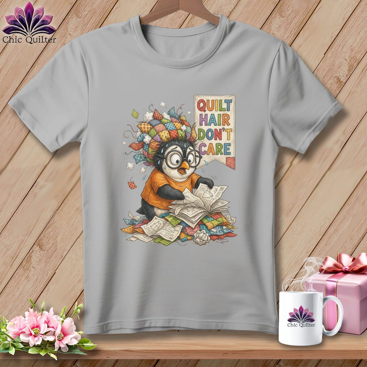 MyDesigns Physical Item S / Athletic Heather Penny's Fabric Obsession ~ Relaxed Fit Tee