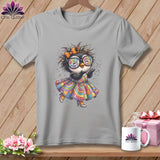 MyDesigns Physical Item S / Athletic Heather Penny's Patchwork Runway ~ Relaxed Fit Tee