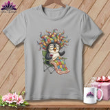 MyDesigns Physical Item S / Athletic Heather Quilting on Vacation ~ Relaxed Fit Tee