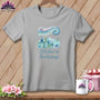 MyDesigns Physical Item S / Athletic Heather Stitchin' in Anchorage ~ Relaxed Fit Tee