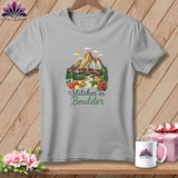 MyDesigns Physical Item S / Athletic Heather Stitchin' in Boulder ~ Relaxed Fit Tee
