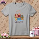 MyDesigns Physical Item S / Athletic Heather Stitchin' in Branson ~ Relaxed Fit Tee