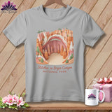 MyDesigns Physical Item S / Athletic Heather Stitchin' in Bryce Canyon National Park ~ Relaxed Fit Tee
