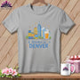 MyDesigns Physical Item S / Athletic Heather Stitchin' in Denver ~ Relaxed Fit Tee