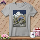 MyDesigns Physical Item S / Athletic Heather Stitchin' in Great Basin National Park ~ Relaxed Fit Tee