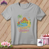 MyDesigns Physical Item S / Athletic Heather Stitchin' in Hawaii ~ Relaxed Fit Tee