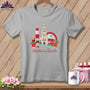 MyDesigns Physical Item S / Athletic Heather Stitchin' in Lincoln ~ Relaxed Fit Tee