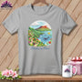 MyDesigns Physical Item S / Athletic Heather Stitchin' in Maui ~ Relaxed Fit Tee
