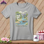 MyDesigns Physical Item S / Athletic Heather Stitchin' in Natchez ~ Relaxed Fit Tee