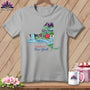 MyDesigns Physical Item S / Athletic Heather Stitchin' in New York ~ Relaxed Fit Tee