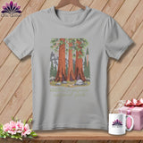 MyDesigns Physical Item S / Athletic Heather Stitchin' in Sequoia National Park ~ Relaxed Fit Tee