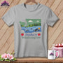 MyDesigns Physical Item S / Athletic Heather Stitchin' in Washington ~ Relaxed Fit Tee