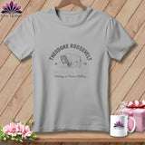 MyDesigns Physical Item S / Athletic Heather Theodore Roosevelt National Park, Stitchin In Beauty ~ Relaxed Fit Tee