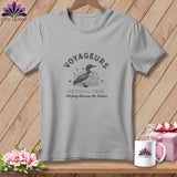 MyDesigns Physical Item S / Athletic Heather Voyageurs National Park, Stitchin In Beauty ~ Relaxed Fit Tee