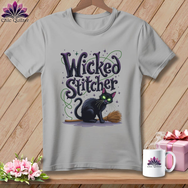 MyDesigns Physical Item S / Athletic Heather Wicked Stitcher ~ Relaxed Fit Tee