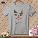 MyDesigns Physical Item S / Athletic Heather Zip It - Resting Stitch Face ~ Relaxed Fit Tee